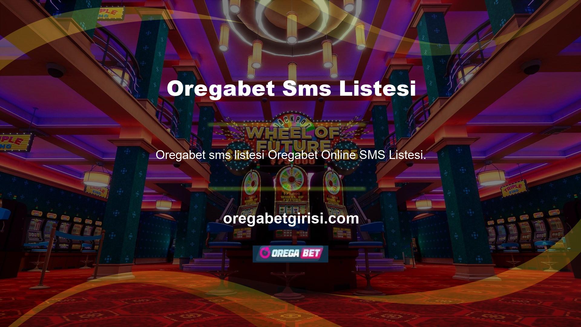 Çevrimiçi oyun pazarındaki Oregabet Online SMS listesinden oyun sitelerinin hızlı yükselişi de oyun siteleri arasındaki rekabeti yoğunlaştırdı